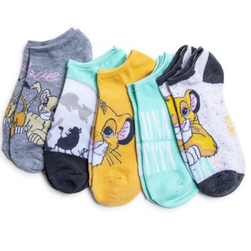 Set of 5 Disney / Nickelodeon  socks